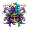 ColorSplash Ultra | Mardi Gras Mask CF 9