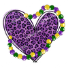 ColorSplash Ultra | Mardi Gras Heart and Beads CF