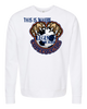 This Is Where Legends Are Made | Navy On White Tultex Crewneck