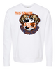 This Is Where Legends Are Made | Orange On White Tultex Crewneck 