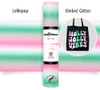 Teckwrap Ombre' Glitter HTV | Lollipop