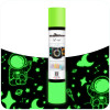 Teckwrap Glow in the Dark Adhesive Vinyl | Lime