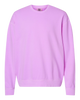 Comfort Colors 1466 Garment Dyed Lightweight Fleece Crewneck | Neon Violet