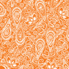 PTO Orange Paisley 9