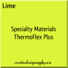 Specialty Materials™ ThermoFlex® Plus | Lime