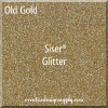 Old Gold Siser Glitter 20"