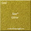 Gold Siser Glitter 20"