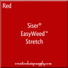 Siser® EasyWeed® Stretch Heat Transfer Vinyl Red