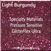 Pressure Sensitive GlitterFlex® Ultra | Light Burgundy