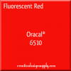 Fluo Red Oracal 6510 15"