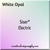 Siser® Electric Heat Transfer Vinyl | White Opal