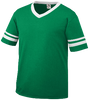 Augusta® Sportswear 360 Striped Kelly Green/White Jersey