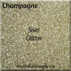 Siser® 12" Glitter Heat Transfer Vinyl | Champagne
