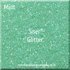 Siser® 12" Glitter Heat Transfer Vinyl | Mint