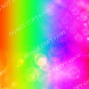 CDS Exclusive Printed Vinyl | Bokeh Rainbow 1