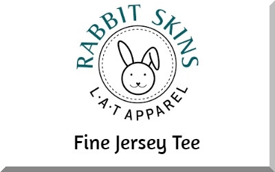 Rabbit Skins Fine Jersey Tee Rabbit Skins Fine Jersey Tee