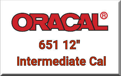 Oracal® 651 12" Oracal® 651 12"