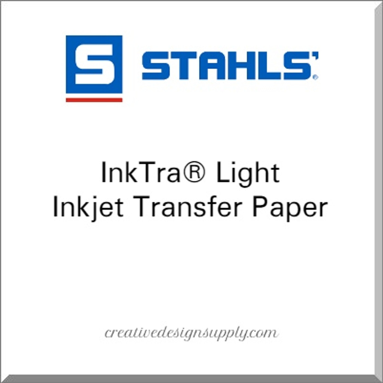 Stahls® InkTra® Inkjet Transfer Paper | Light