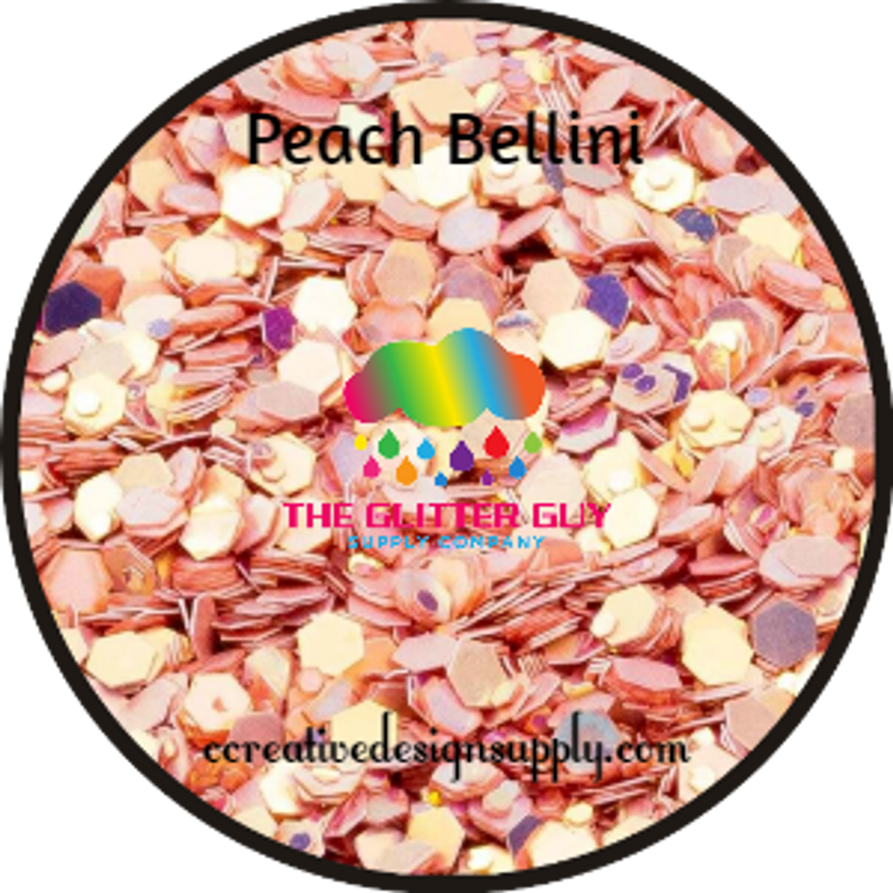 The Glitter Guy | Peach Bellini
