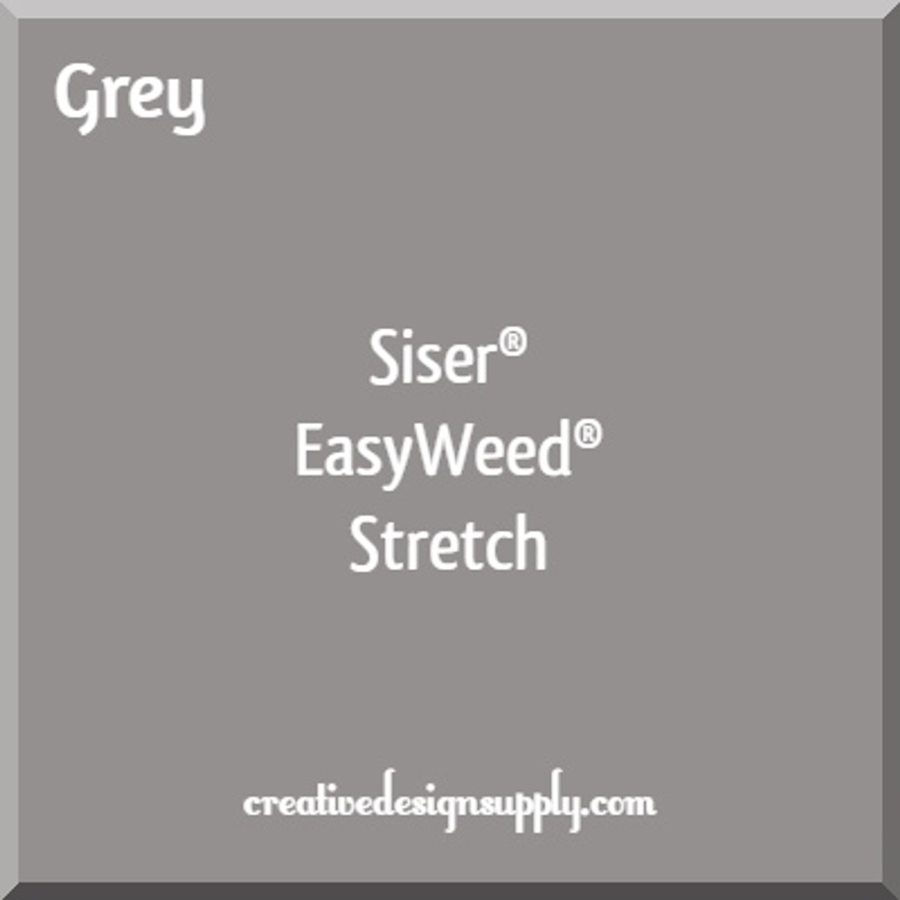 Siser® EasyWeed® Stretch Heat Transfer Vinyl | Gray