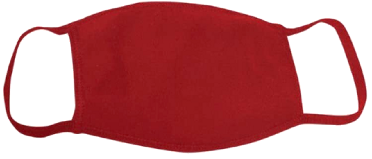 Bayside Youth Face Mask | Red