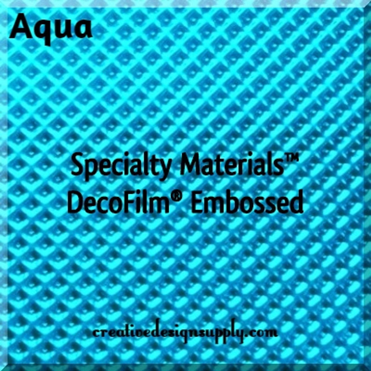 Specialty Materials™ DecoFilm® Embossed | Aqua