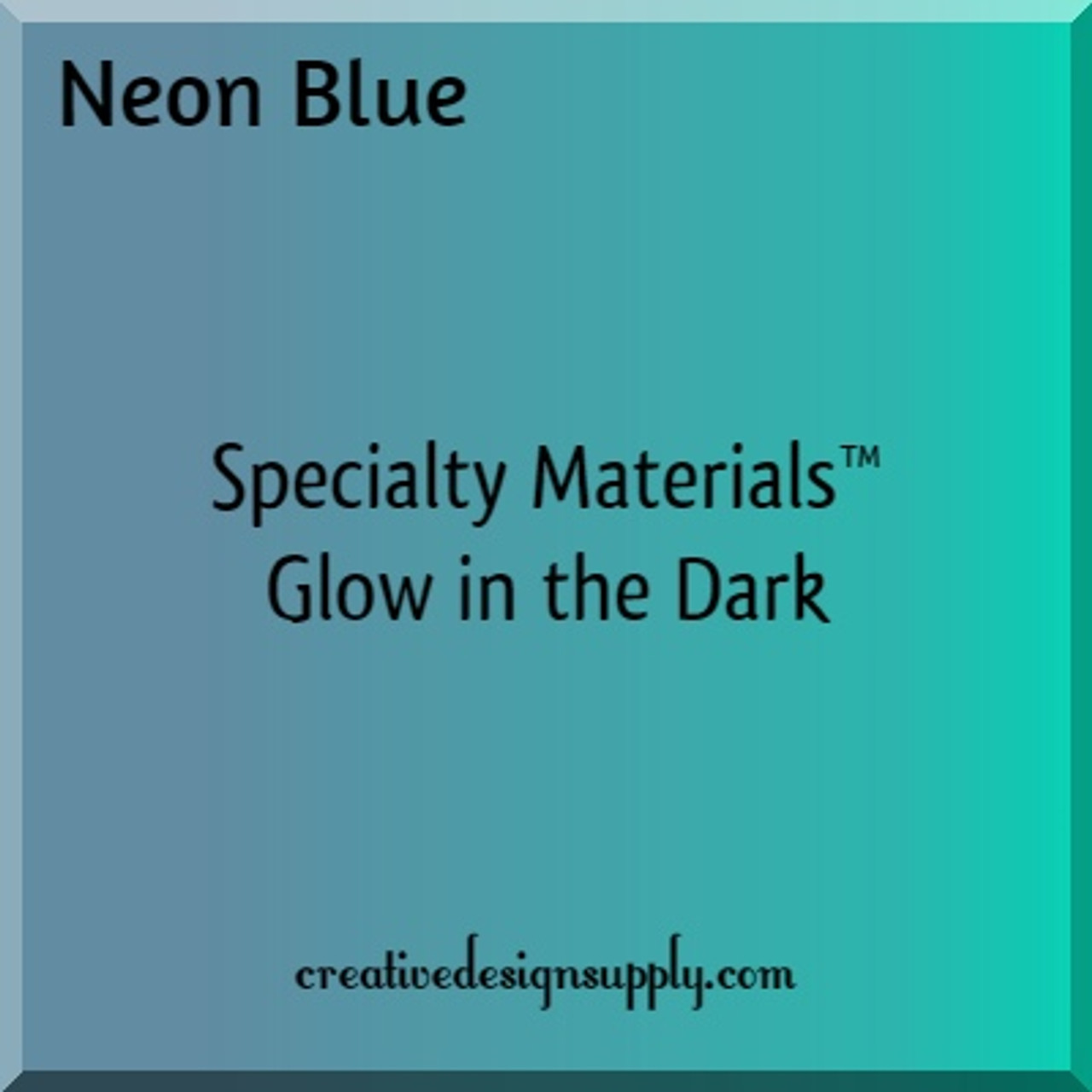 Specialty Materials™ LuminousFlex™ | Neon Blue Glow
