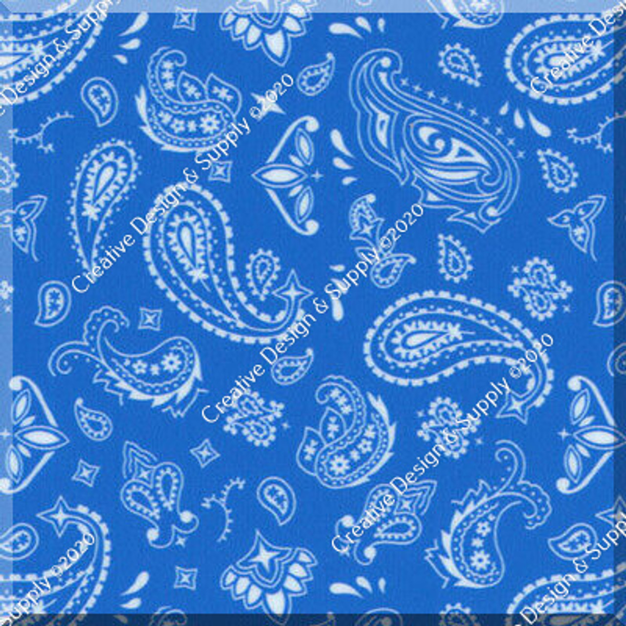 ThermoFlex® Fashion Patterns | Blue Bandana