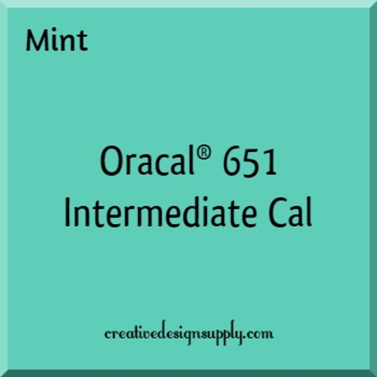 Oracal® 651 Intermediate Cal | Mint