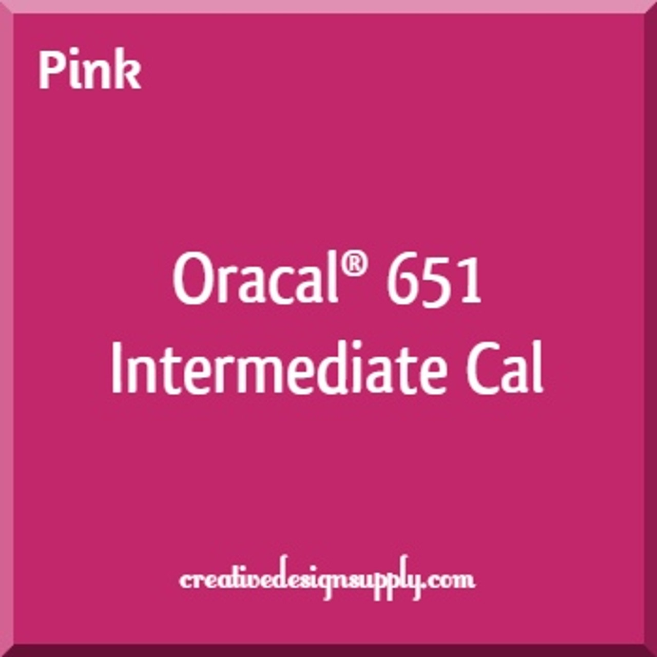 Oracal® 651 Intermediate Cal | 