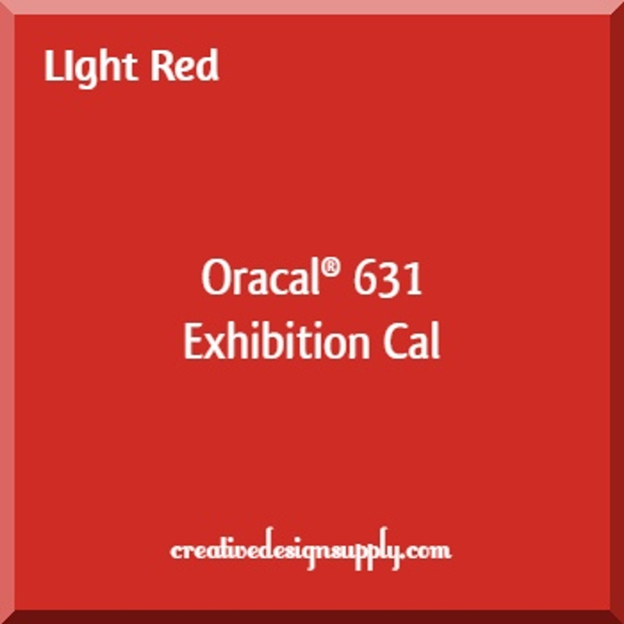 Oracal® 631 Exhibition Cal | Light Red