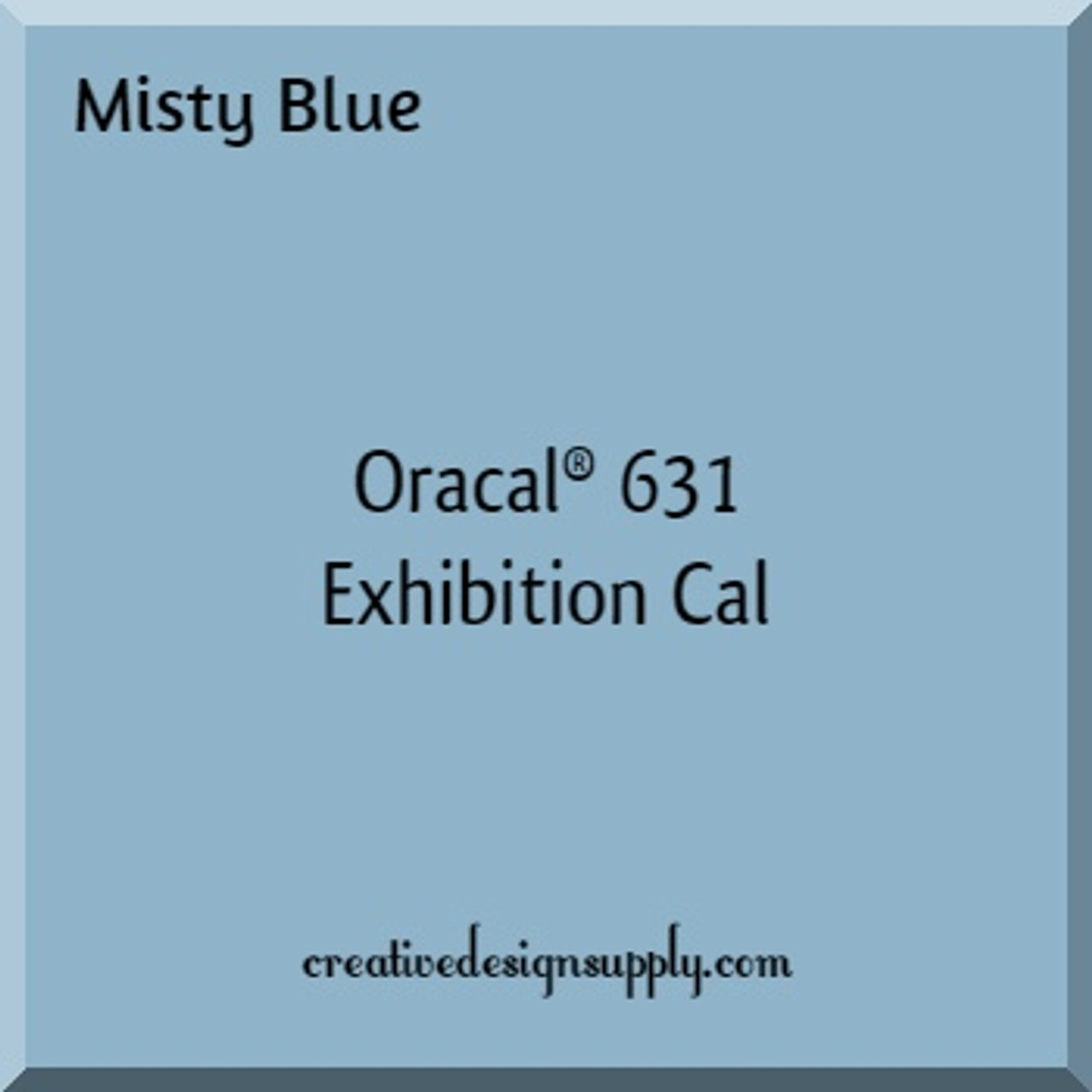 Oracal® 631 Exhibition Cal | Misty Blue