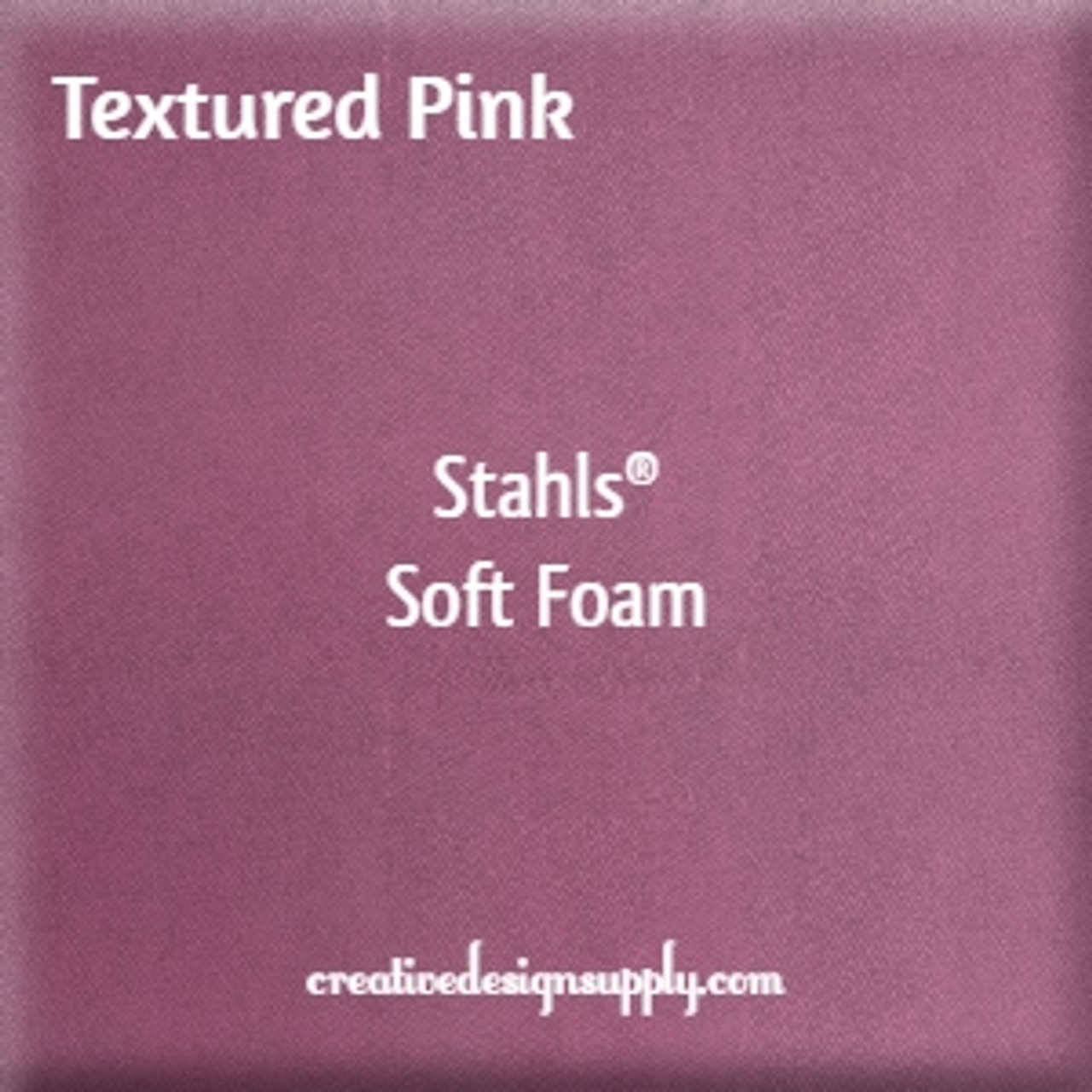 Stahls' Cad-Cut Soft Foam | Textured Pink