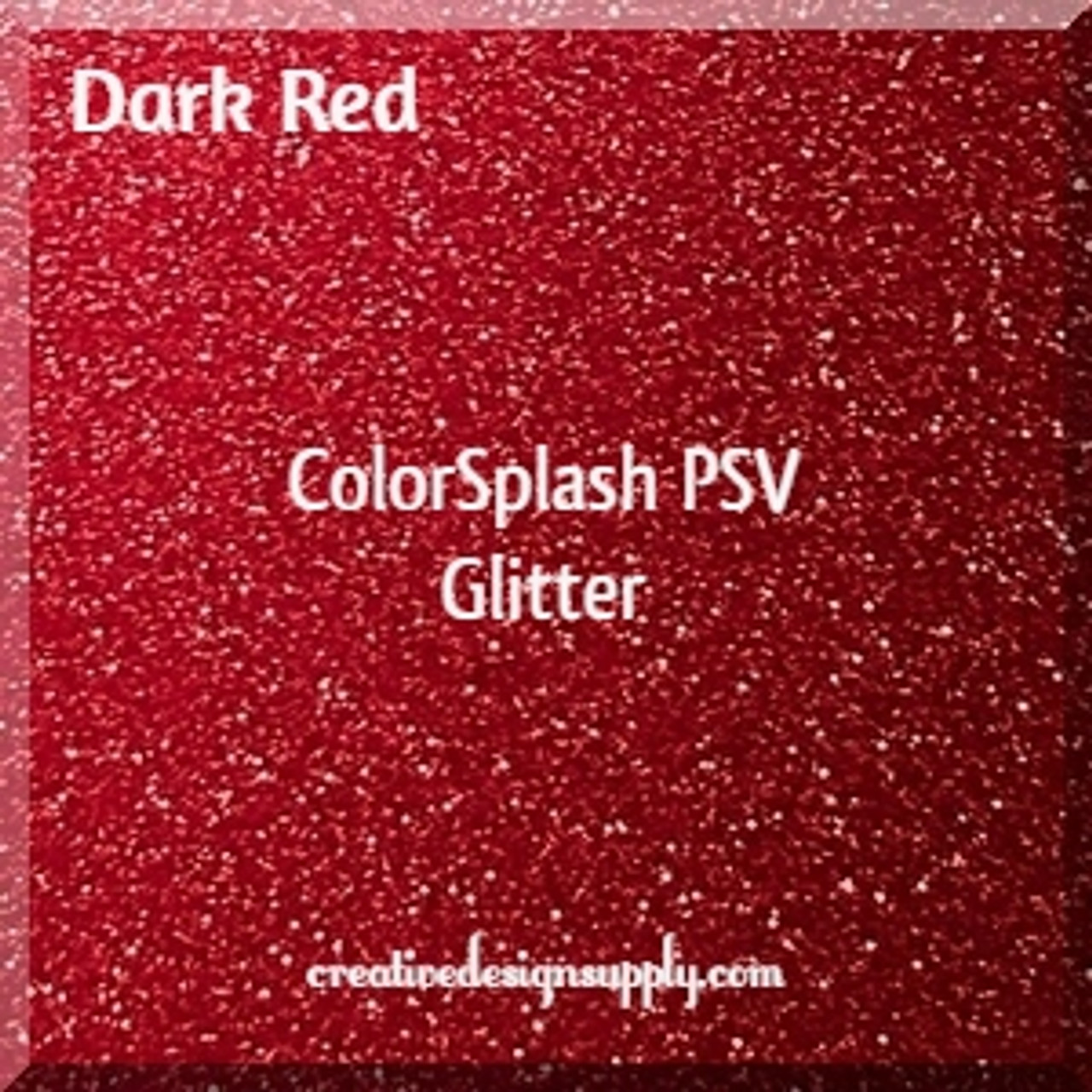 ColorSplash PSV Glitter | Dark Red