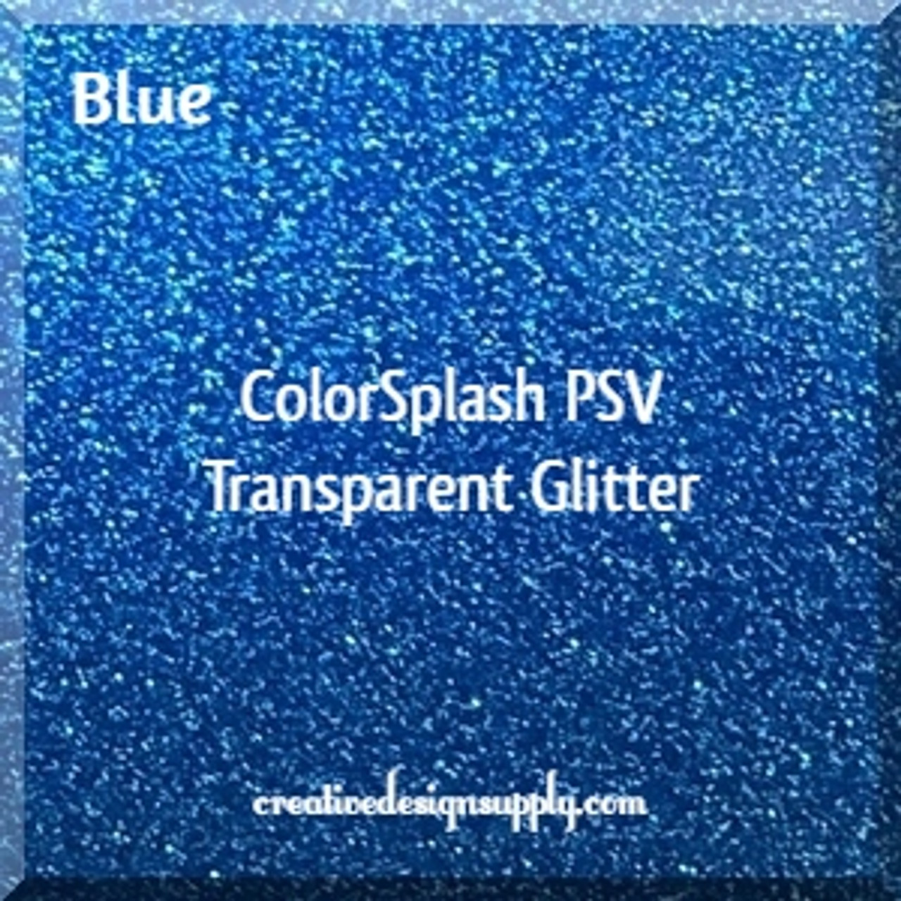 ColorSplash PSV Transparent Glitter | Blue