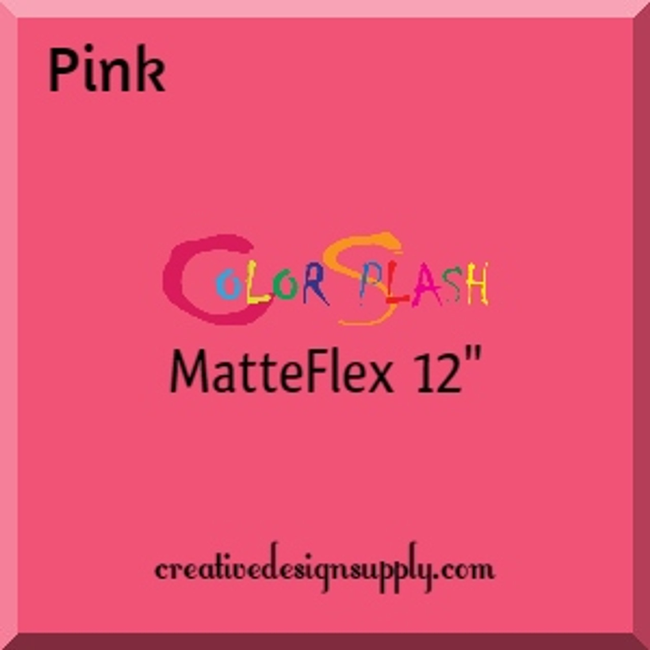 ColorSplash MatteFlex 12" | Pink