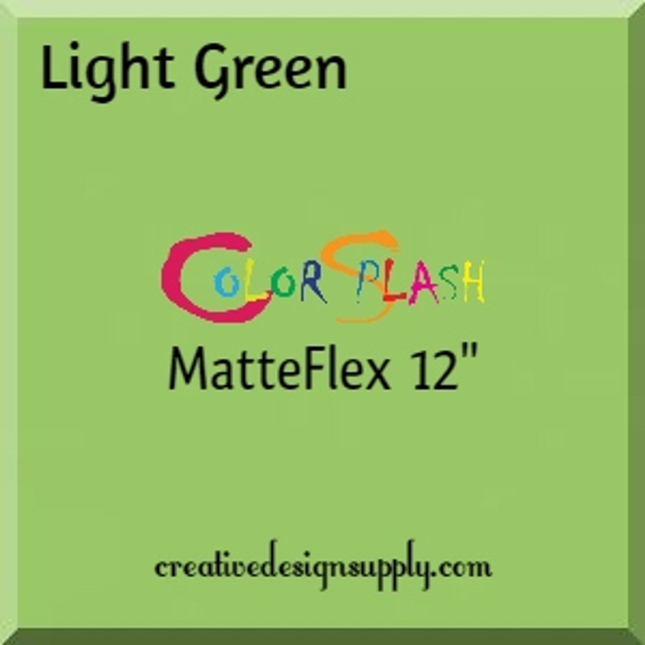 ColorSplash MatteFlex 12" | Light Green