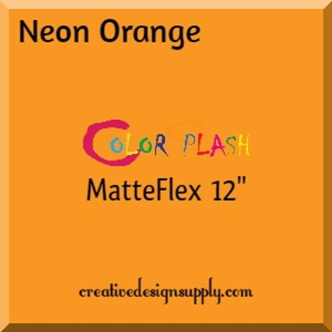 ColorSplash MatteFlex 12" | Neon Orange