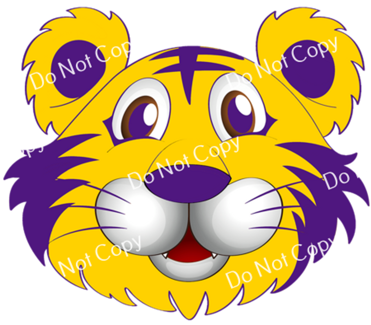 ColorSplash Ultra | Purple and Gold Baby Tiger