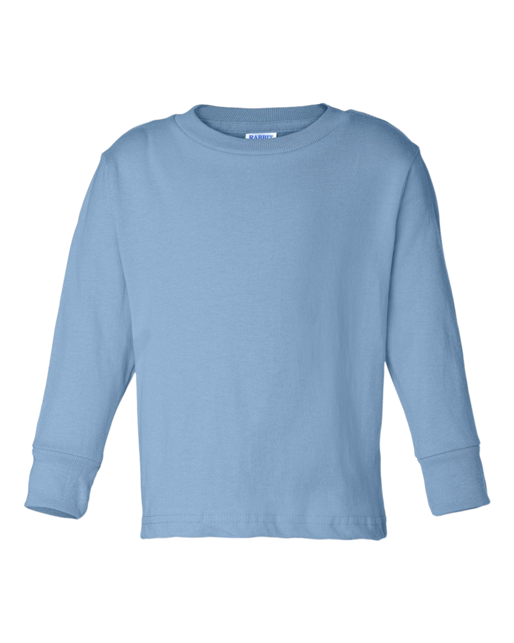 Rabbit Skins Longsleeve Fine Jersey Tee | Light Blue