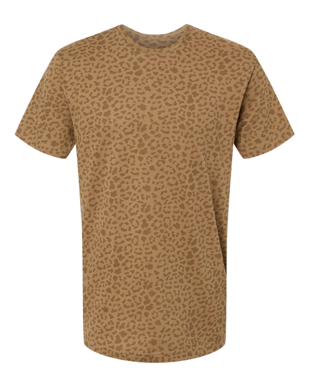 LAT Apparel Fine Jersey | Brown Leopard