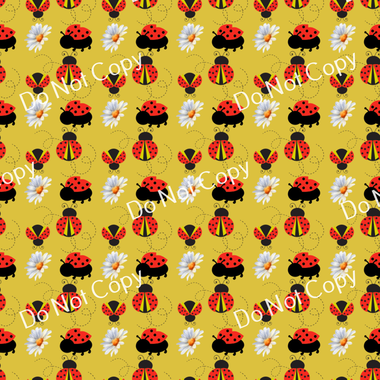 Printed Pattern Vinyl | Ladybug 24