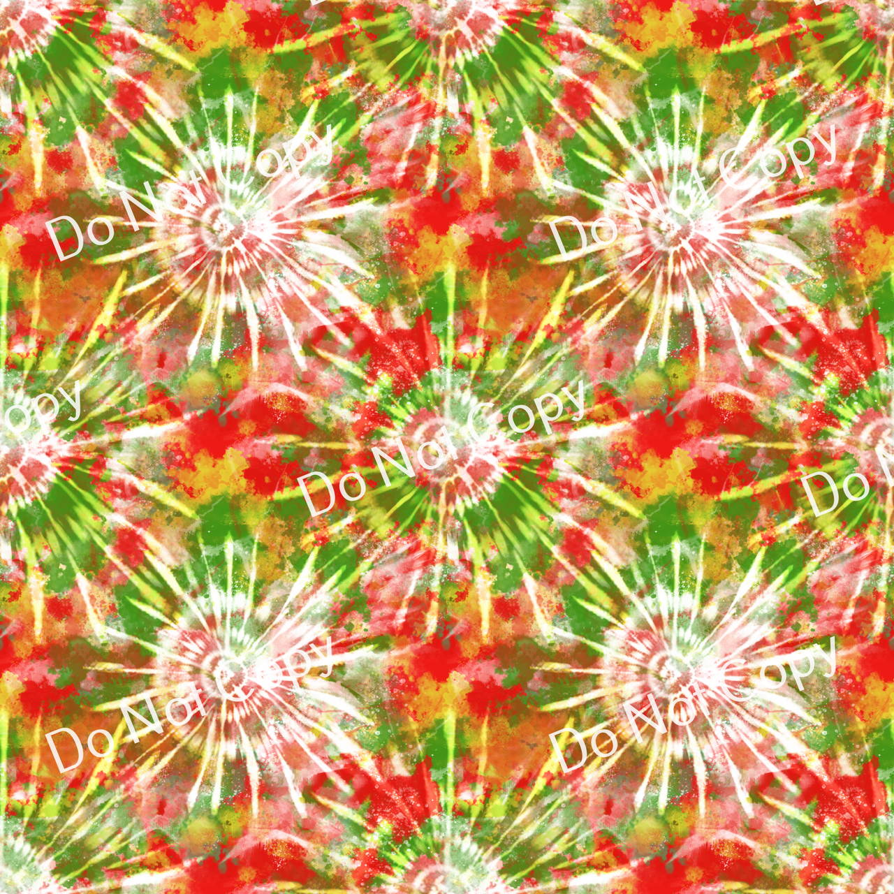 Printed Pattern Vinyl | Merry Christmas Tie Dye 8