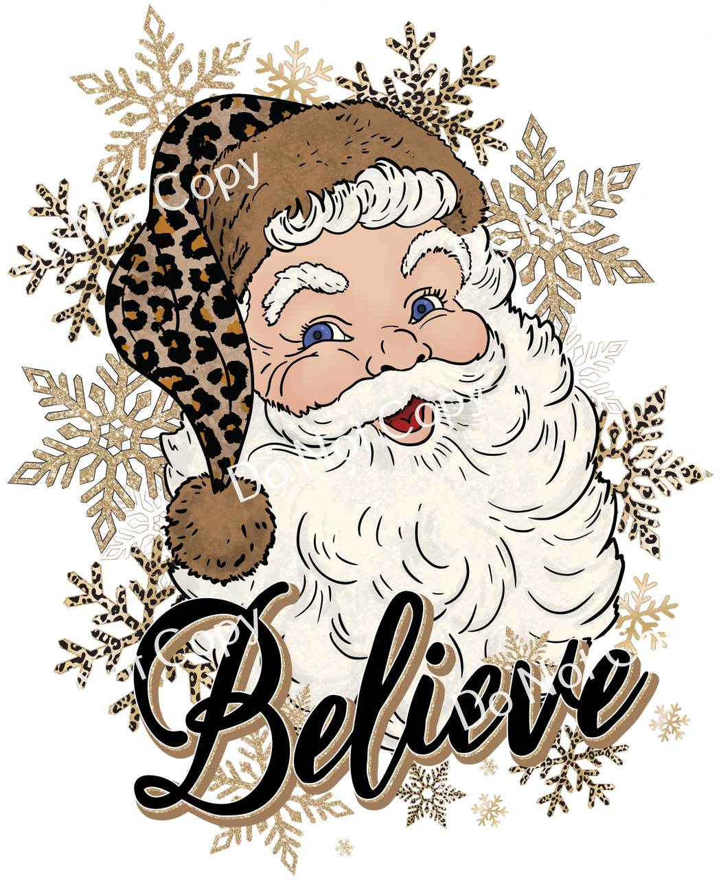 ColorSplash Ultra | Leopard Santa Believe 2