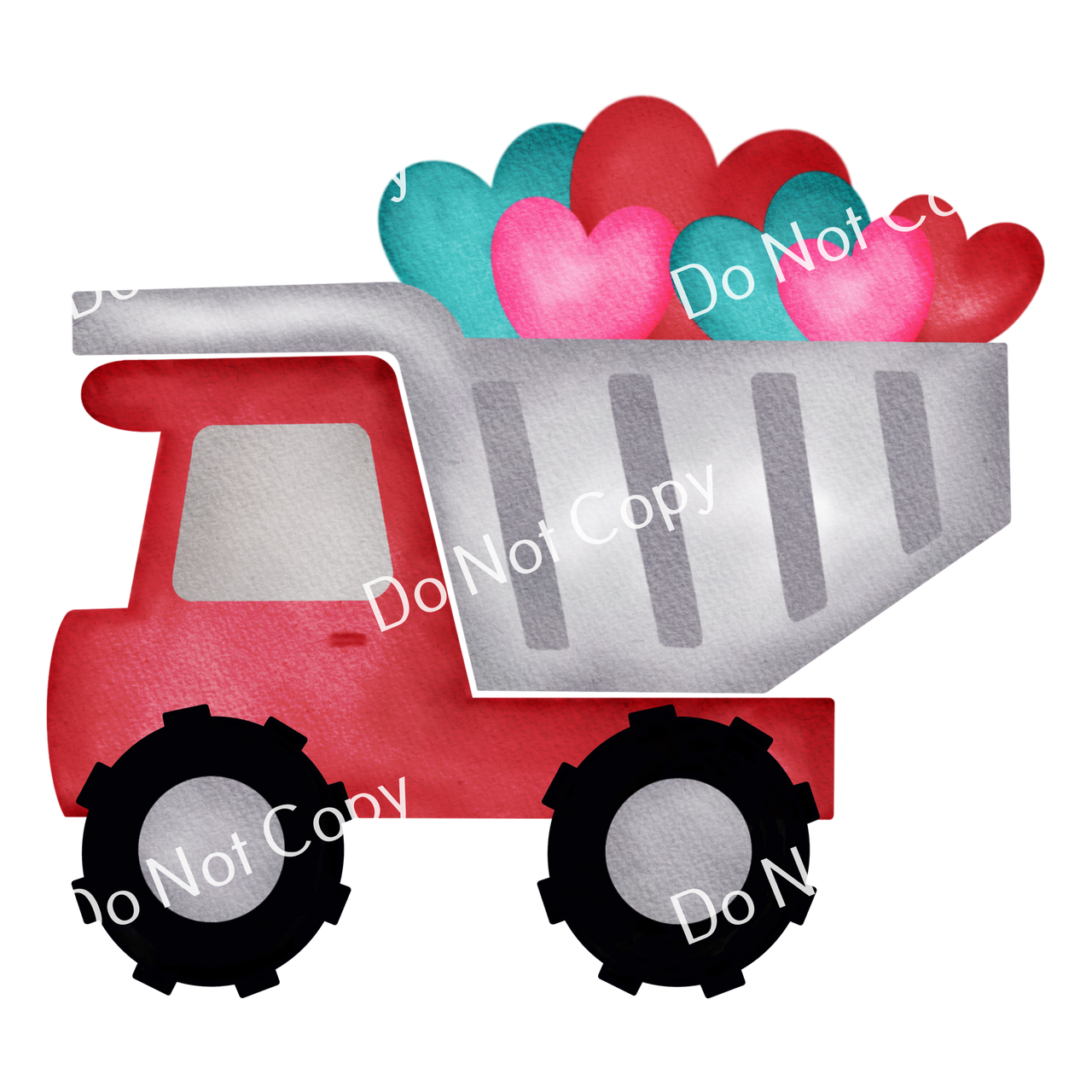 ColorSplash Ultra | Valentine Dump Truck