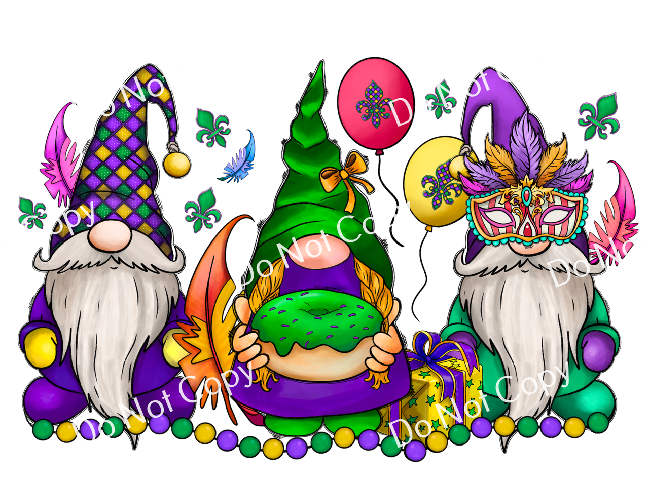 ColorSplash Ultra | Mardi Gras Gnomies 2