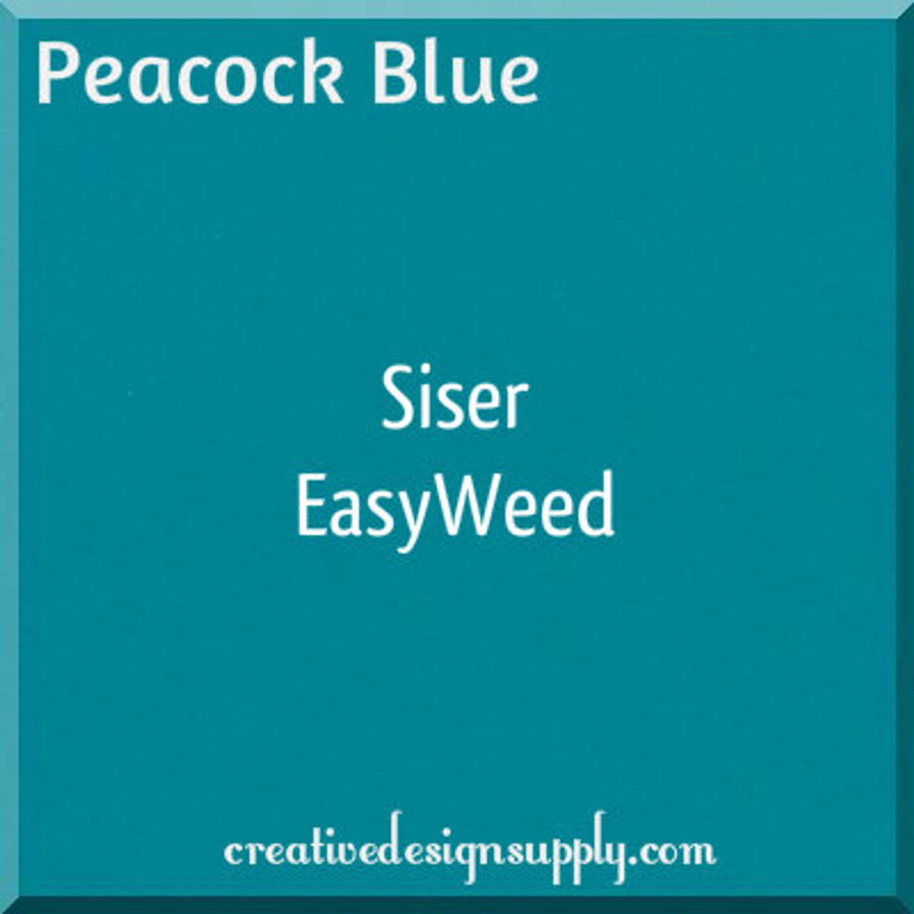 Siser EasyWeed 12" | Peacock Blue CC