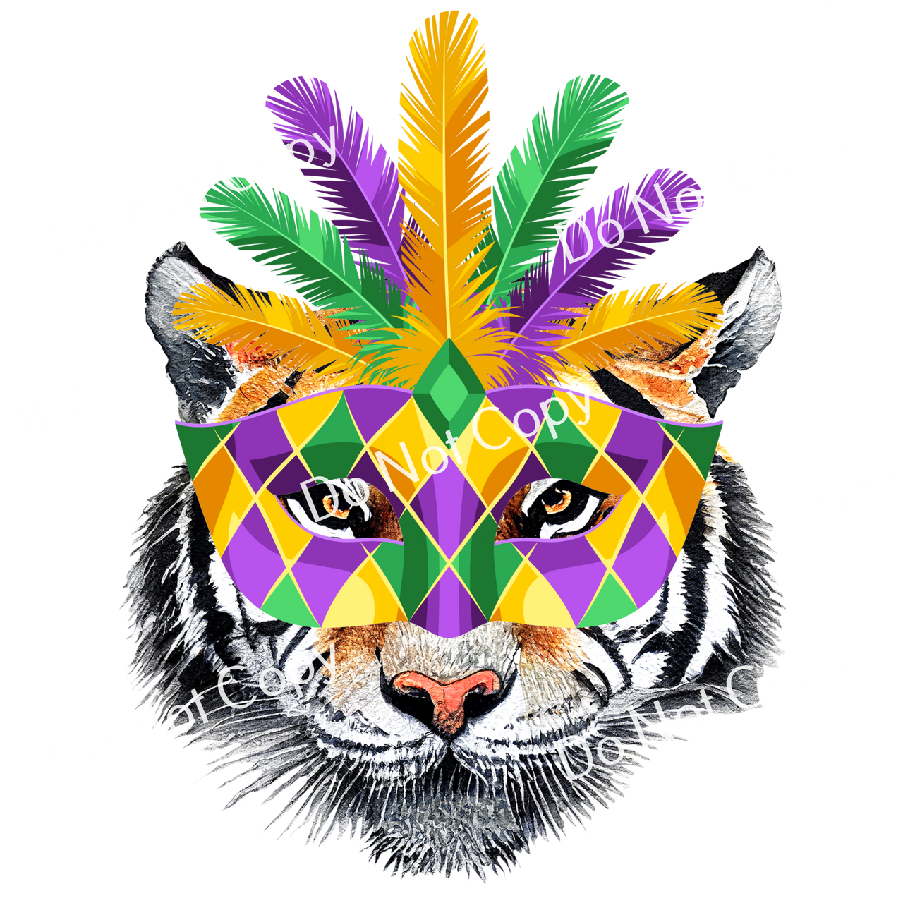 ColorSplash Ultra | Mardi Gras Tiger Mask JP 2