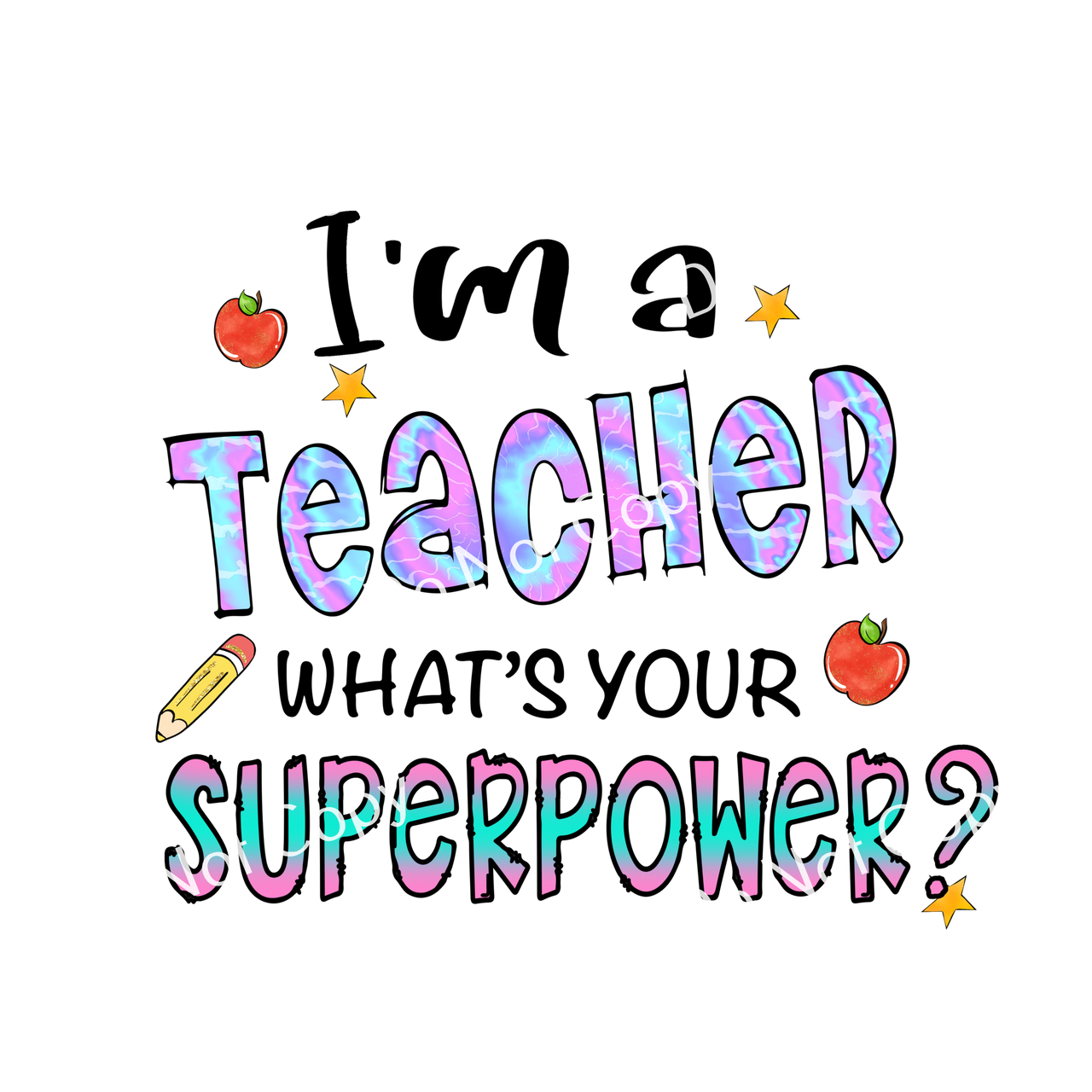 ColorSplash Ultra | Teacher Superpower CF