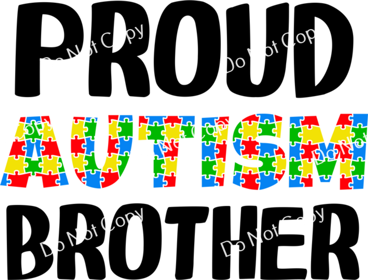 ColorSplash Ultra | Proud Autism Brother CF